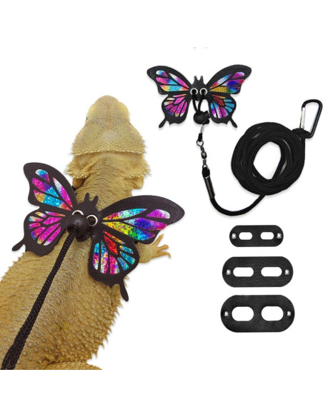 Conjunto Arnés y Correa Ajustable Copfeu para Mascotas Pequeñas