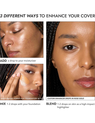 Iluminador Líquido Personalizado Cover FX 15mL - Halo Iridiscente