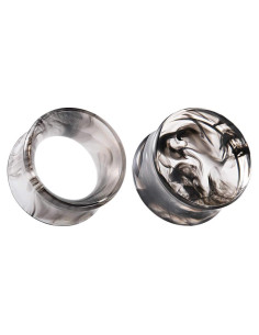 Set de 2 Pares de Tapones de Oído Acrílico COOEAR 00g (10mm)