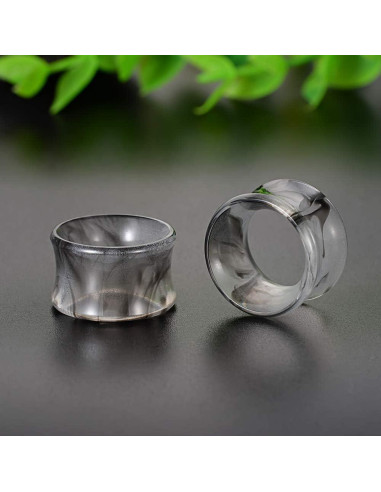 Set de 2 Pares de Tapones de Oído Acrílico COOEAR 00g (10mm)