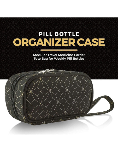 Organizador de Pastillas MEDca - Estuche con 20 Botellas Semanal