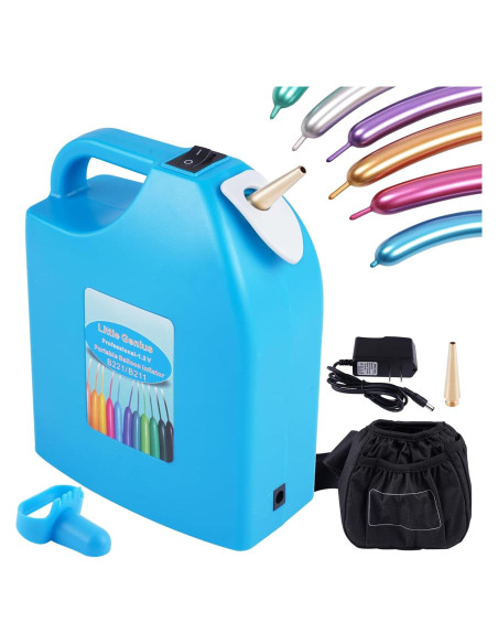 Inflador de Globos Eléctrico Consfly Portátil 12W Batería 2h