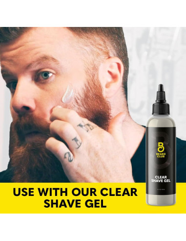 Navaja Recta The Beard Club con 10 Cuchillas de Acero Inoxidable