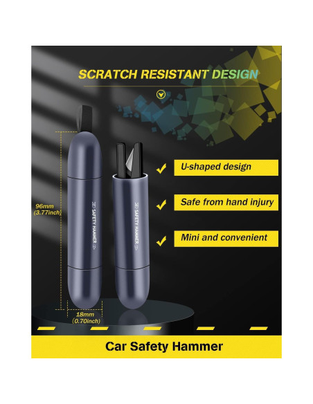 Cortador de Cinturón de Seguridad y Rompedor de Ventanas YONGMING WB-02