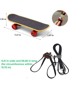 Arnés y Correa para Tortuga Homedy Grande Negro con Campana 2