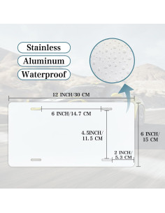 Cartel de Metal Vintage Chico Cueva 30.5 x 15.2 cm Aluminio 2