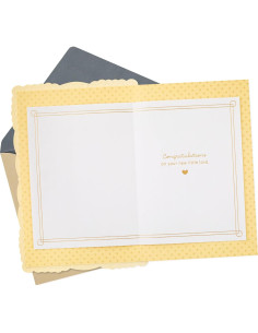 Tarjeta de Baby Shower Hallmark El Mundo Nunca Es el Mismo 2