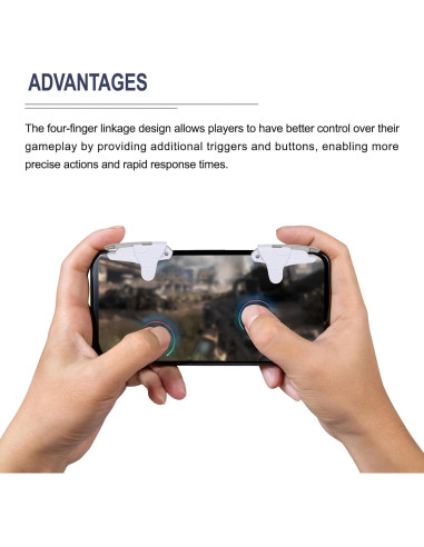 Controlador de Juego Móvil MECCANIXITY para Teléfonos 4.7-6.5"