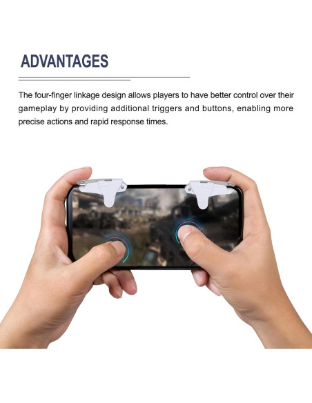 Controlador de Juego Móvil MECCANIXITY para Teléfonos 4.7-6.5"