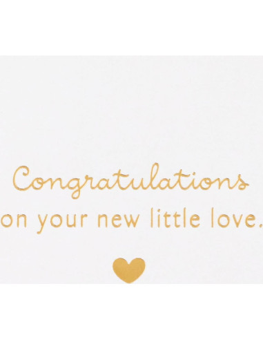 Tarjeta de Baby Shower Hallmark El Mundo Nunca Es el Mismo