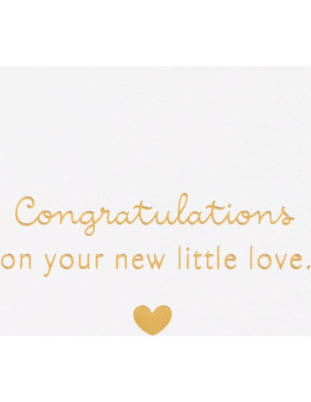 Tarjeta de Baby Shower Hallmark El Mundo Nunca Es el Mismo