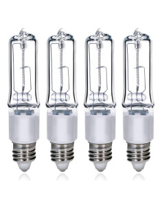 Bombillas Halógenas GMY JDE11 T4 100W 1600lm 2800K Regulables 4P