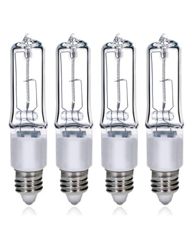 Bombillas Halógenas GMY JDE11 T4 100W 1600lm 2800K Regulables 4P