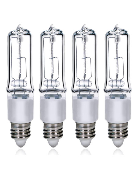 Bombillas Halógenas GMY JDE11 T4 100W 1600lm 2800K Regulables 4P