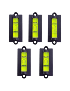 5 Niveles de Burbuja Estándar LAIESYA para Caravana y TV