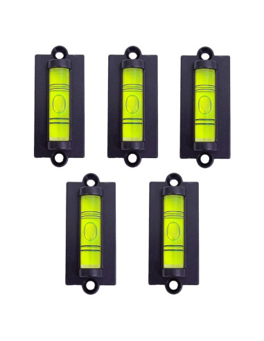 5 Niveles de Burbuja Estándar LAIESYA para Caravana y TV