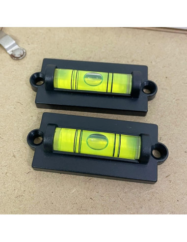 5 Niveles de Burbuja Estándar LAIESYA para Caravana y TV