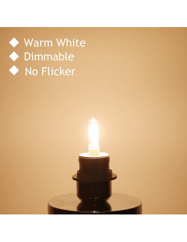 Bombillas Halógenas GMY JDE11 T4 100W 1600lm 2800K Regulables 4P