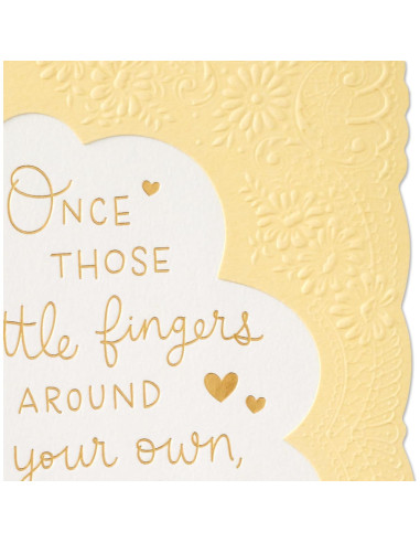 Tarjeta de Baby Shower Hallmark El Mundo Nunca Es el Mismo