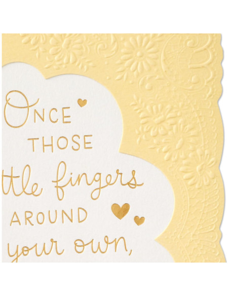 Tarjeta de Baby Shower Hallmark El Mundo Nunca Es el Mismo