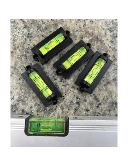 5 Niveles de Burbuja Estándar LAIESYA para Caravana y TV