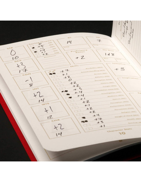 Diario de Personaje 5E Field Notes - Paquete de 2 - D&D