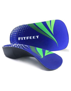 Plantillas ortopédicas RooRuns FitFeet 3/4 soporte alto arco