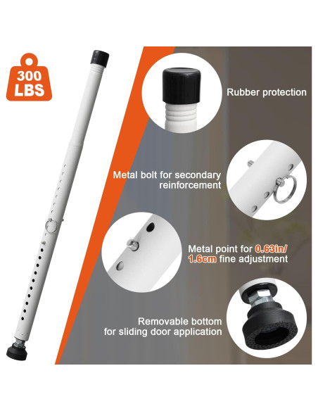 Barra de Seguridad Ajustable JAOTREL para Puertas y Ventanas