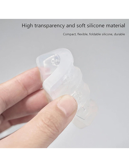 Kit de Moldes de Uñas de Silicona JFIYUO - 2 Piezas 3D Floral