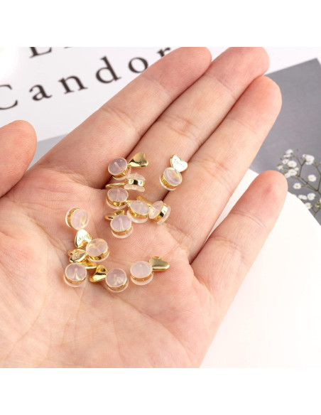 12 Piezas Soporte de Aretes Hipoalergénico ASH'S CHOICE Oro 14K