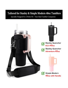 Bolsa de Transporte KTKUDY para Taza Stanley 40 oz - Neopreno 2