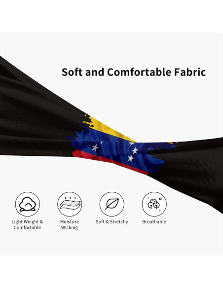 Banda deportiva unisex ROSIHODE bandera de Venezuela 50-57cm