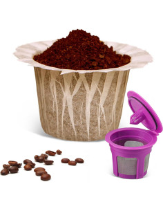 Filtros de Papel Natural Haetyly para K-Cup 100 Unidades 2