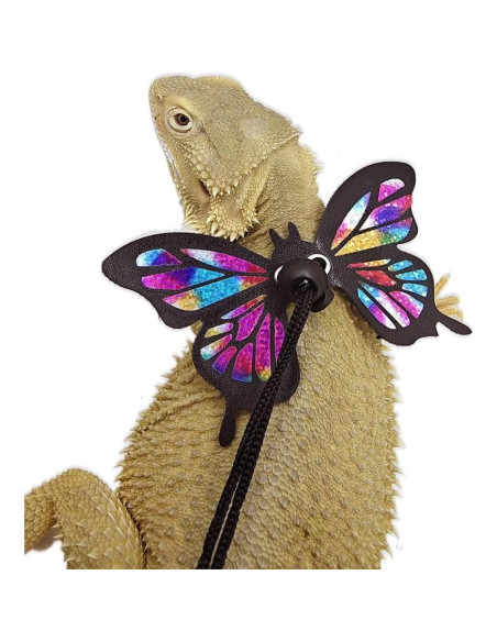 Conjunto de Arnés y Correa Ajustable FORZENA para Reptiles Conjunto de Arnés y Correa Ajustable FORZENA para Reptiles