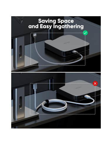 Cable HDMI 4K Highwings 0.32m Alta Velocidad Gris