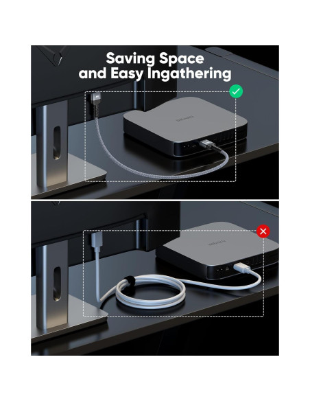 Cable HDMI 4K Highwings 0.32m Alta Velocidad Gris