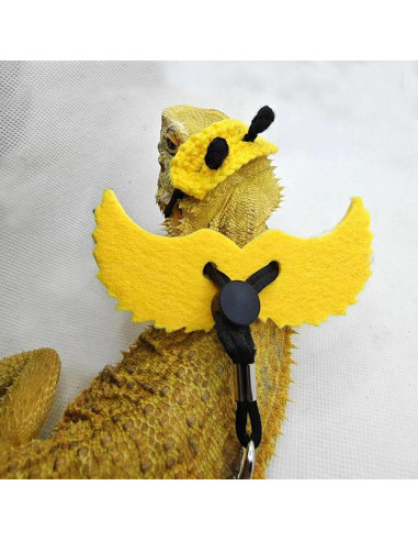Disfraz de Abeja para Dragón Barbudo ADOGGYGO con Correa