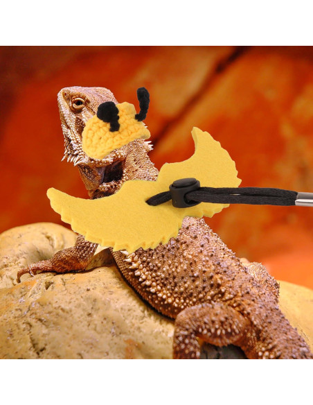 Disfraz de Abeja para Dragón Barbudo ADOGGYGO con Correa