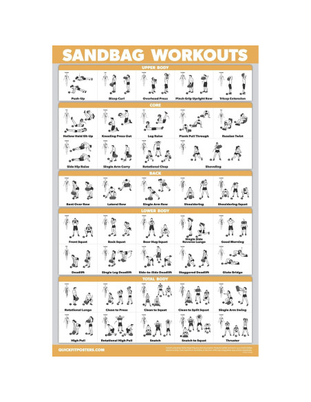 Conjunto de Pósters de Ejercicio Palace Learning 14 Pack