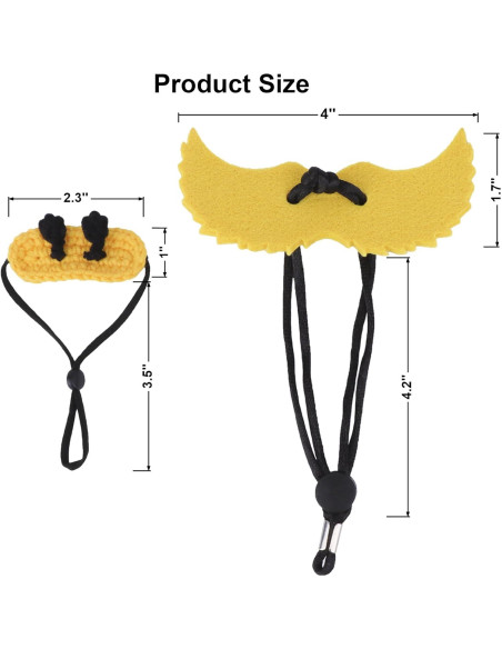 Disfraz de Abeja para Dragón Barbudo ADOGGYGO con Correa