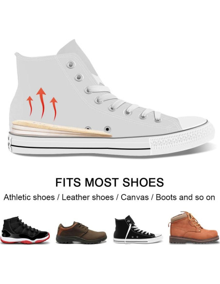 Inserts Elevadores de Talón Ajustables Dr.Foot 2 Capas Beige