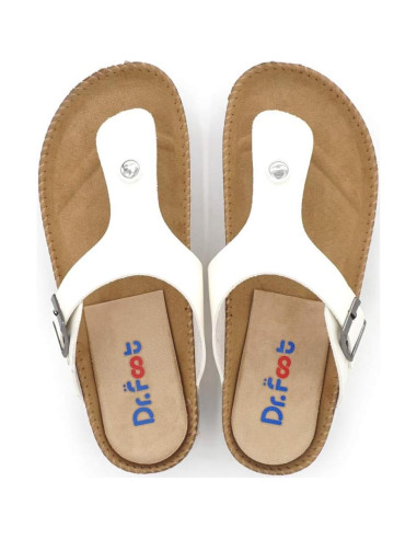 Inserts Elevadores de Talón Ajustables Dr.Foot 2 Capas Beige