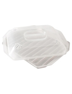 Bandeja para Bacon Nordic Ware con Tapa - 26x20 cm