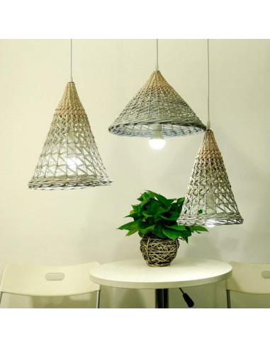 Lámpara Colgante Simple Deluxe 3.66m E26 con Interruptor