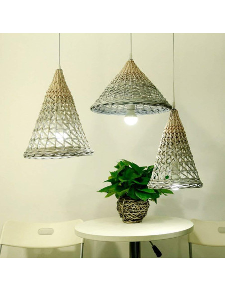 Lámpara Colgante Simple Deluxe 3.66m E26 con Interruptor