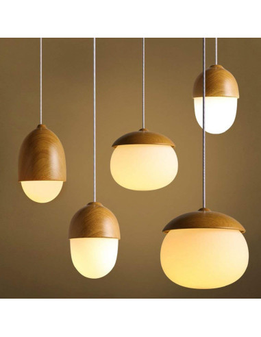 Lámpara Colgante Simple Deluxe 3.66m E26 con Interruptor