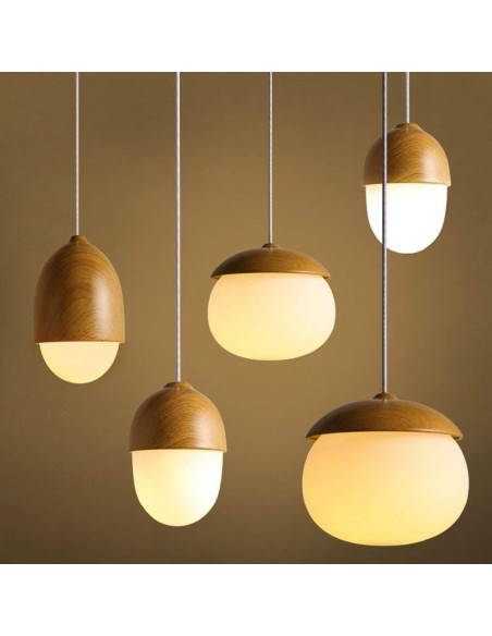 Lámpara Colgante Simple Deluxe 3.66m E26 con Interruptor