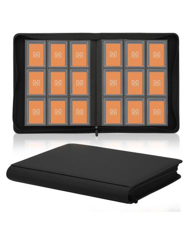 Carpeta Toploader MOSLA para 288 cartas, 9 bolsillos, 39x33cm
