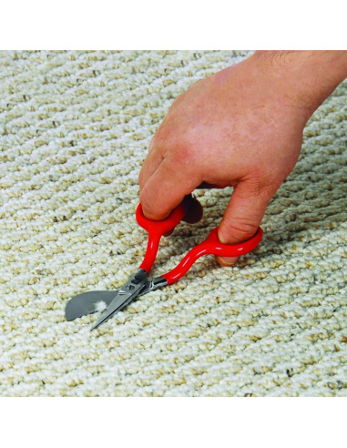 Tijeras de Napping Duckbill ROBERTS 10-585, 15.24 cm, Rojo