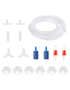 Kit Accesorios Bomba Aire Acuario DeKago 17 Piezas 4.57m